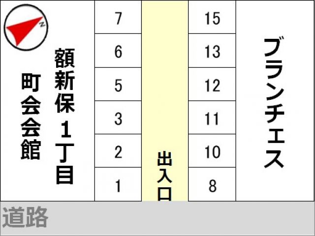 駐車場区画図