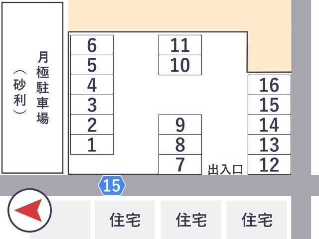 駐車場区画図