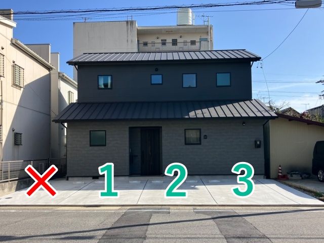 上野3丁目13-6駐車場の駐車場写真