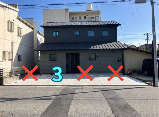 上野3丁目13-6駐車場の駐車場写真