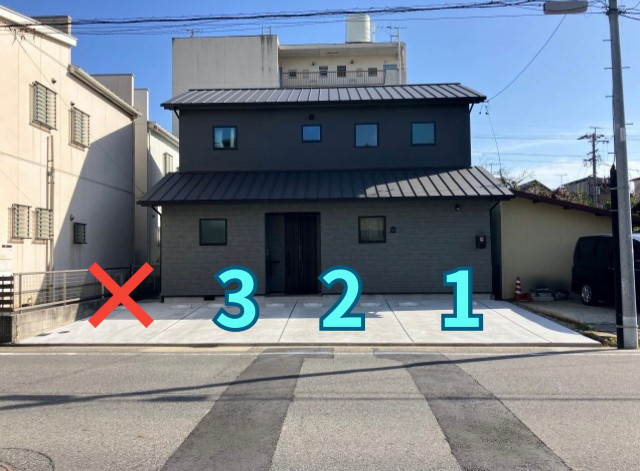 上野3丁目13-6駐車場の駐車場写真