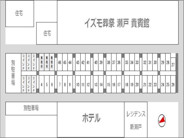 駐車場区画図