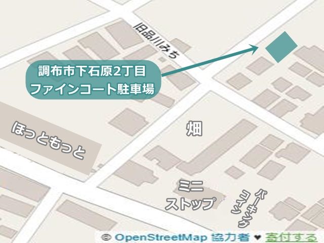 駐車場周辺地図