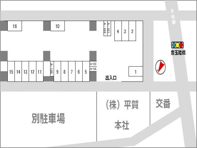 駐車場区画図