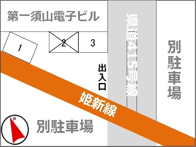 駐車場区画図