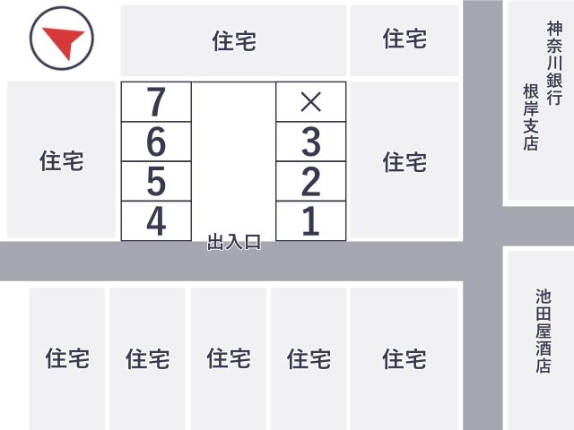 駐車場区画図