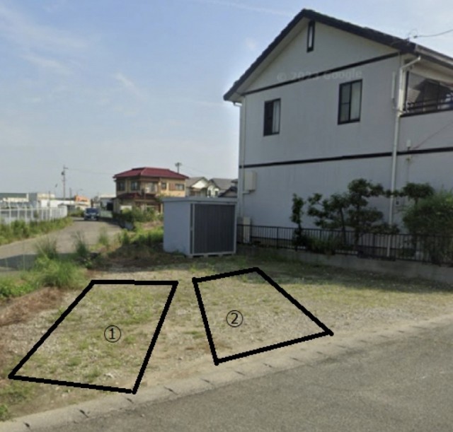 愛西市早尾町南川並②の駐車場写真