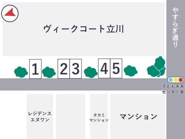 駐車場区画図