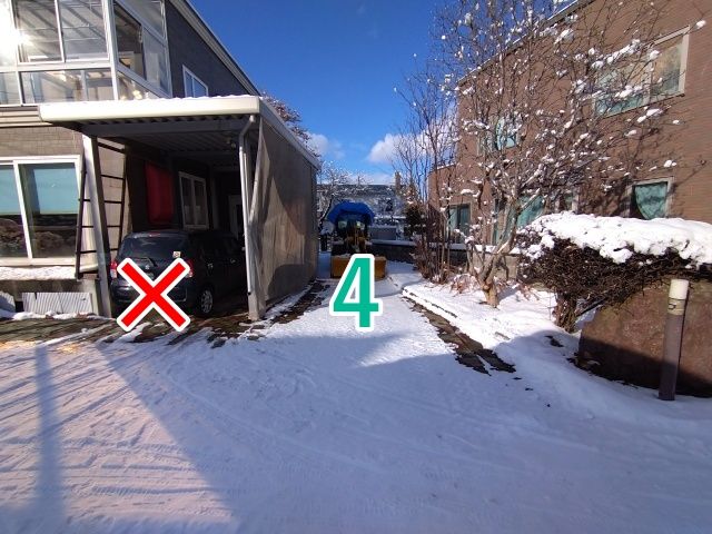 豊平区福住3-8-21-2駐車場の駐車場写真