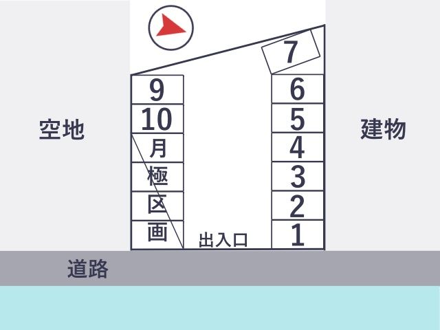 城崎駐車場の駐車場写真