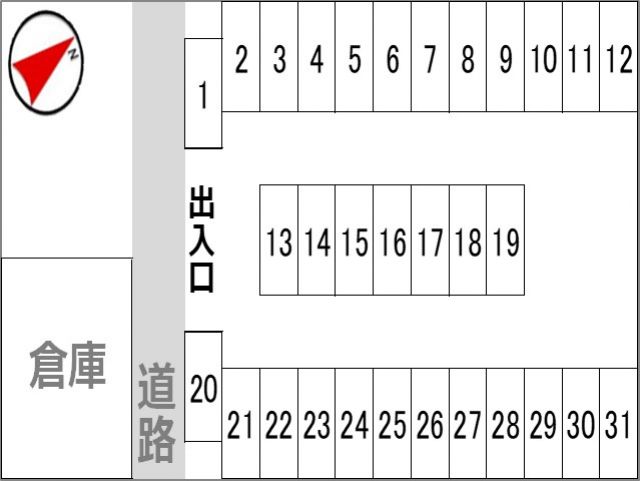 駐車場区画図