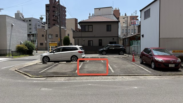 chocoZAP尾頭橋前駐車場の駐車場写真