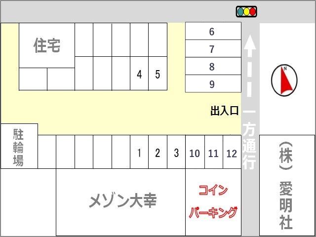 愛明社パーキング 【イベント・12/27〜1/4限定】の駐車場写真