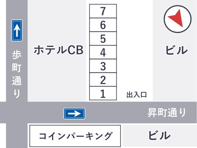 駐車場区画図