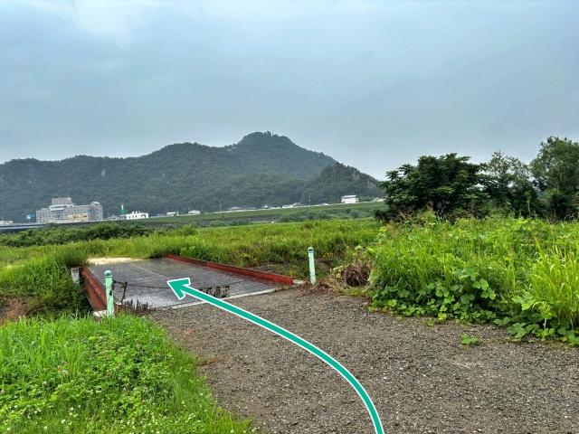 P1 吉井川河川敷駐車場【第38回和文字焼きまつり】の駐車場写真