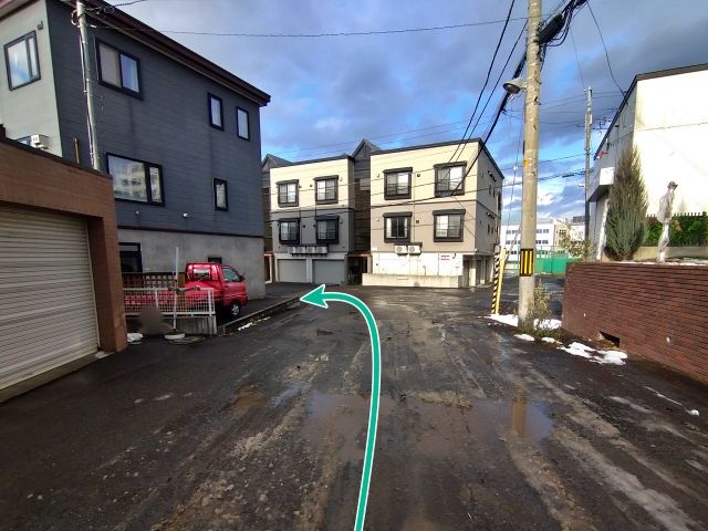 豊平区福住1条4-5-11駐車場の駐車場写真