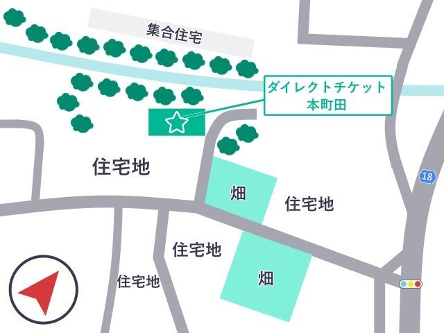 ダイレクトチケット本町田駐車場の駐車場写真