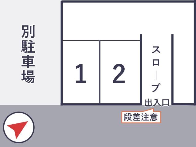 【諏訪湖の花火】8/15アキッパ 諏訪市湯の脇1丁目12-10臨時駐車場の駐車場写真