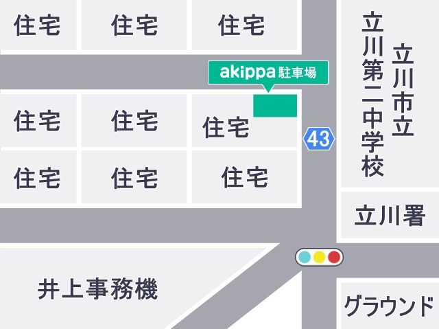 駐車場周辺地図