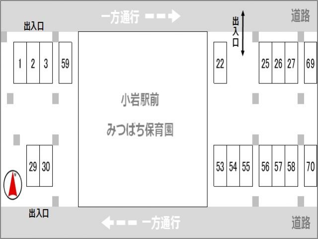 駐車場区画図