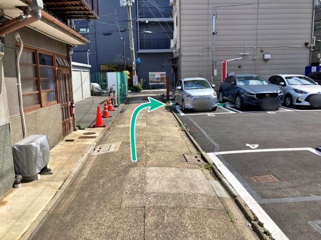 駐車場周辺
