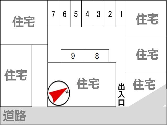 駐車場区画図
