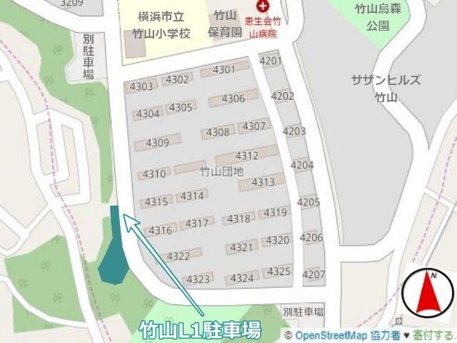 駐車場周辺地図