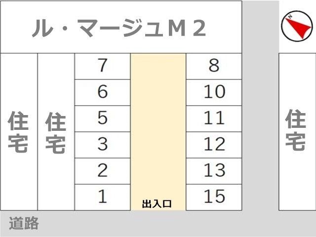 駐車場区画図
