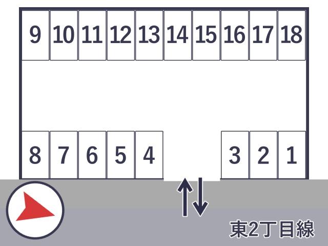 北42東1パーキングの駐車場写真