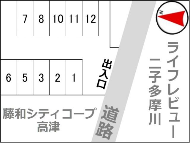駐車場区画図
