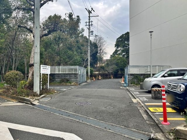 桃山台3丁 団地駐車場(13号棟付近)の駐車場写真