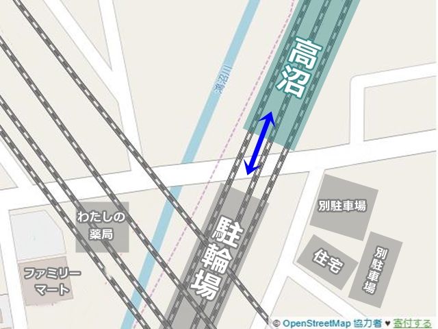 駐車場周辺地図