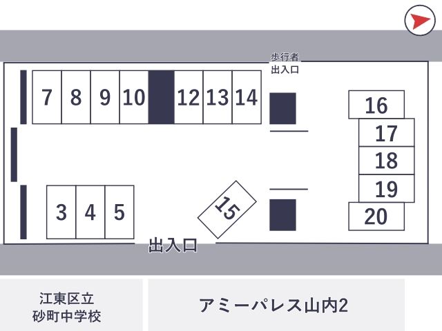 駐車場区画図