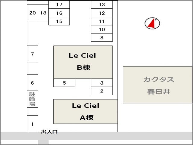駐車場区画図