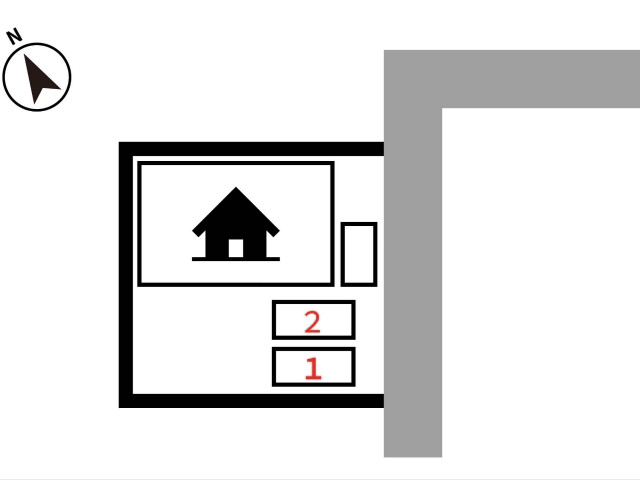 平山町駐車場(軽/Bike専用)(スタジアム徒歩12分)の駐車場写真