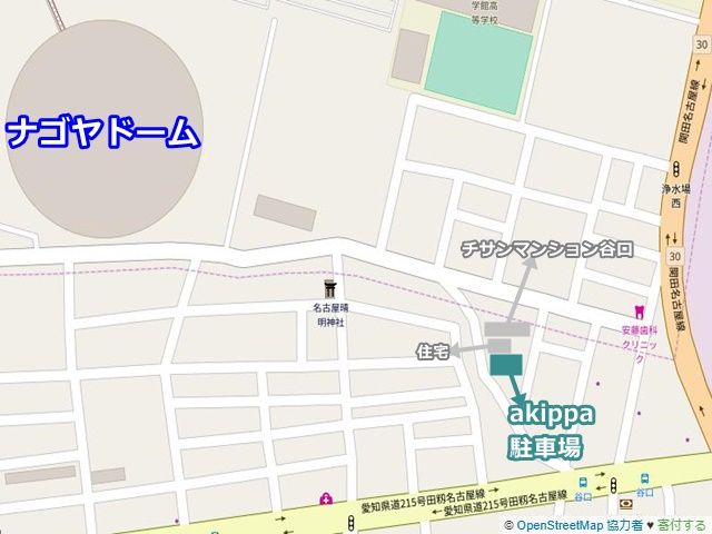 駐車場周辺地図