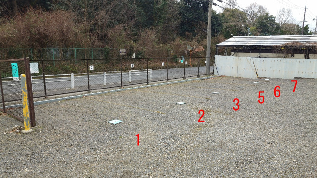 〘ロート鴻ノ池競技場　10分〙元明天皇陵北の駐車場写真