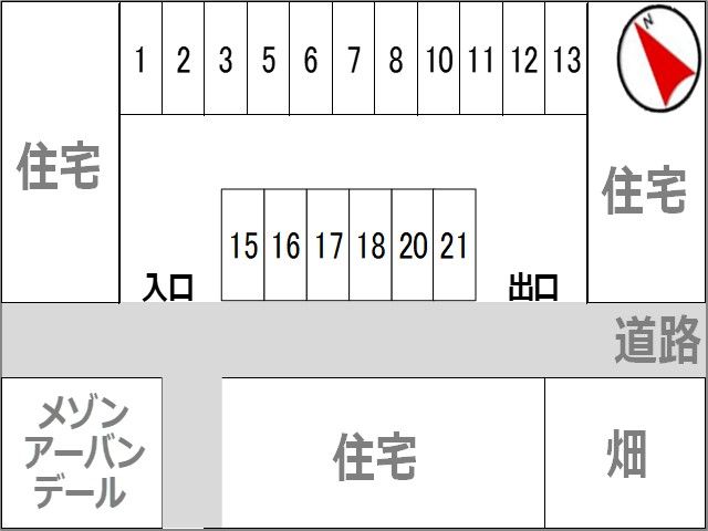 駐車場区画図