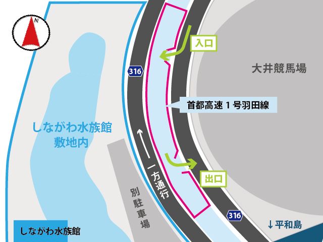 駐車場周辺地図