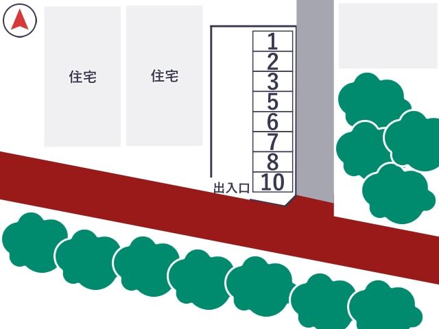 駐車場区画図