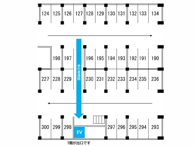 フロール川崎下平間駐車場の駐車場写真