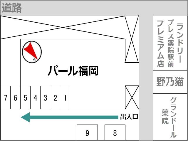 駐車場区画図