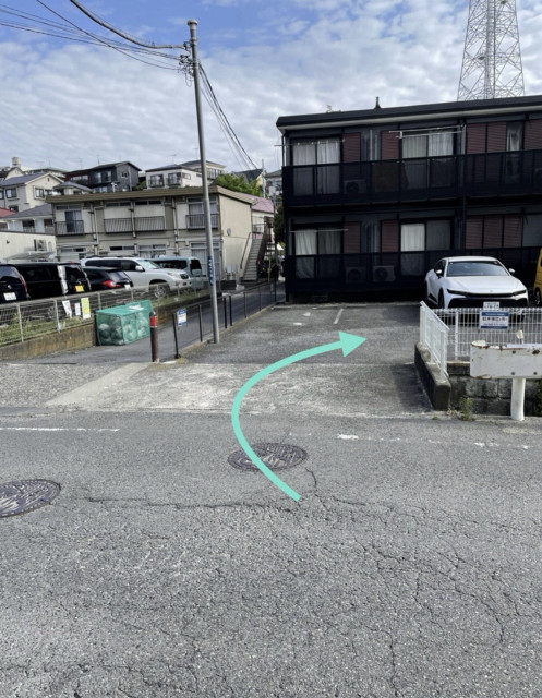 大船６丁目Ａ宅駐車場　月極駐車場内の駐車場写真