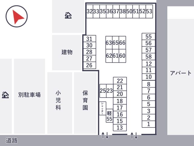 本町モータープールの駐車場写真