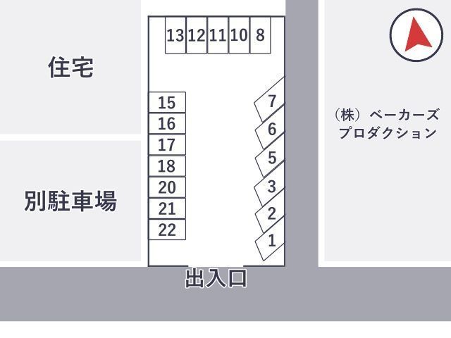 新三島モータープール①-1【枠11】の駐車場写真