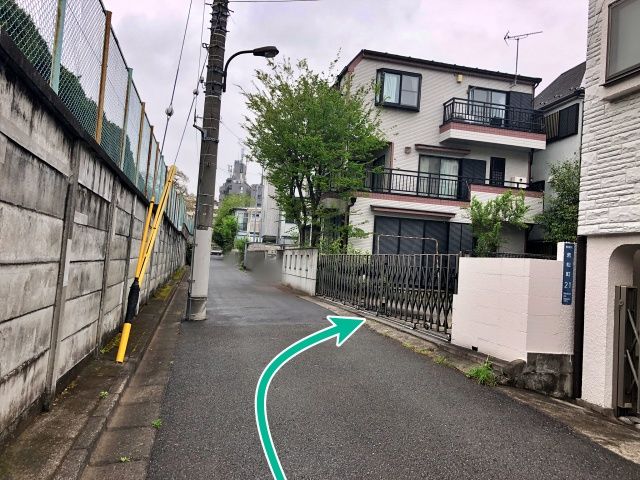 駐車場周辺