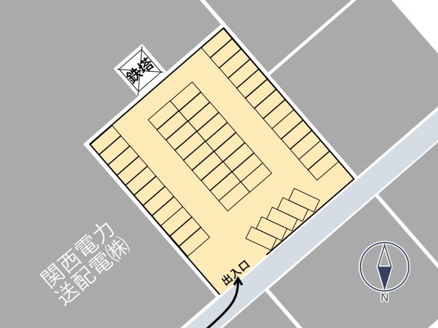 洲本市山手2丁目空き地駐車場の駐車場写真