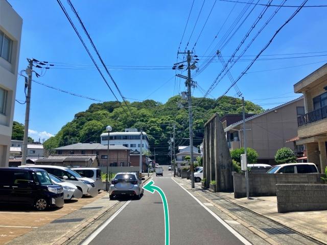 洲本市山手2丁目空き地駐車場の駐車場写真