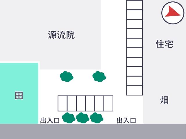 源流院×アキッパ駐車場の駐車場写真
