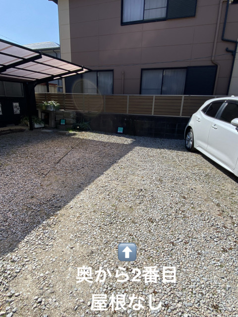 白木原3丁目駐車場奥から2番目の駐車場写真